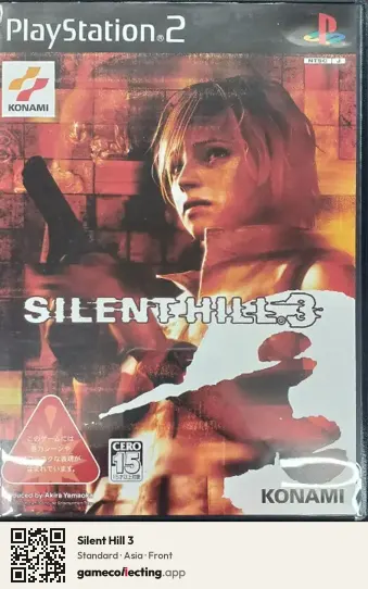 Silent Hill 3 PlayStation 2, Asia box front