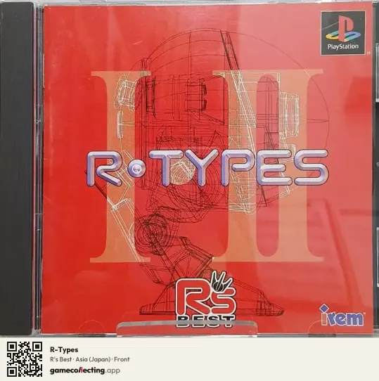 R-Types PlayStation, Asia box front
