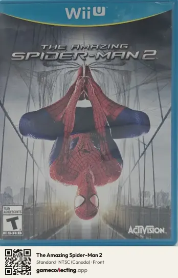 The Amazing Spider-Man 2 Nintendo Wii U, Canada box front