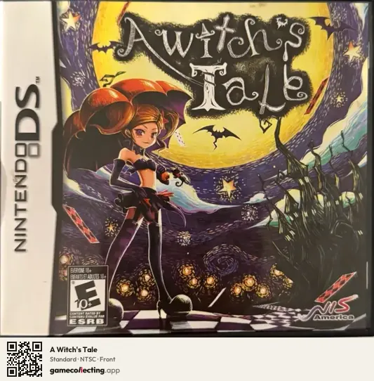 A Witch's Tale Nintendo DS, NTSC box front