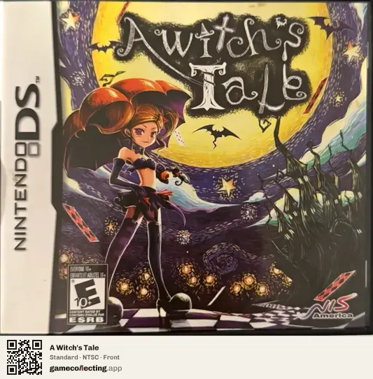 A Witch's Tale Nintendo DS, NTSC box front