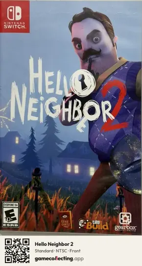 Hello Neighbor 2 Nintendo Switch, NTSC box front