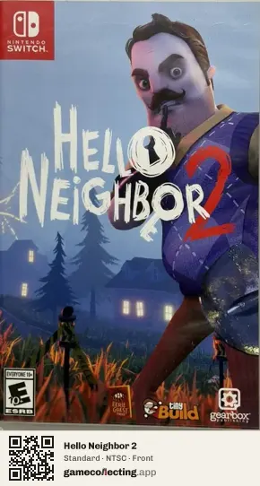 Hello Neighbor 2 Nintendo Switch, NTSC box front