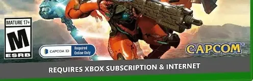 Exoprimal, the ESRB box on its front