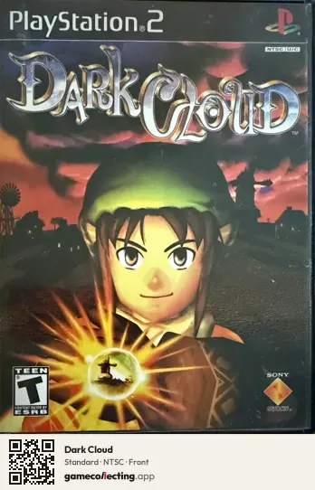 Dark Cloud PlayStation 2, NTSC box front