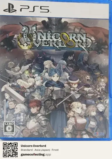 Unicorn Overlord PlayStation 5, Asia box front