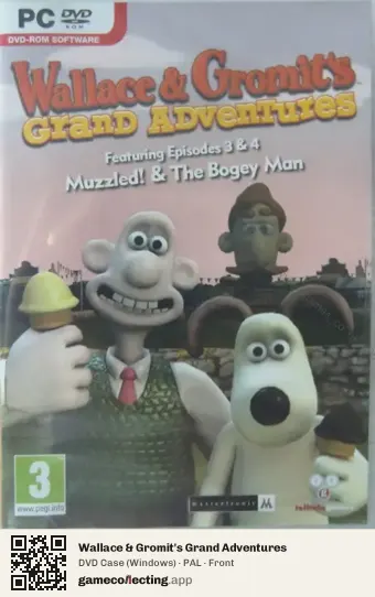 Wallace & Gromit's Grand Adventures Computer, PAL box front