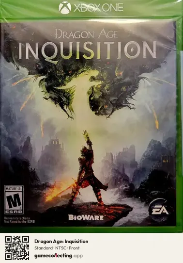 Dragon Age: Inquisition Xbox One, NTSC box front