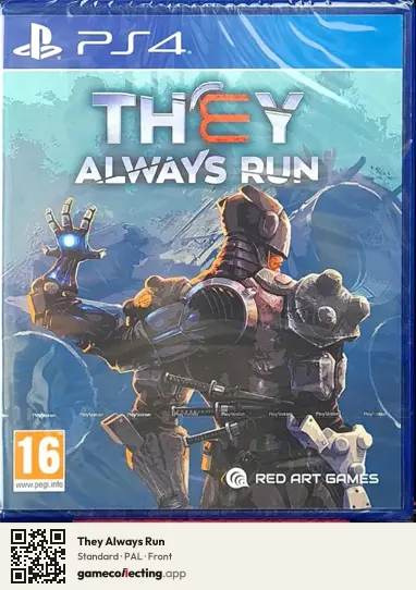 They Always Run PlayStation 4, PAL box front
