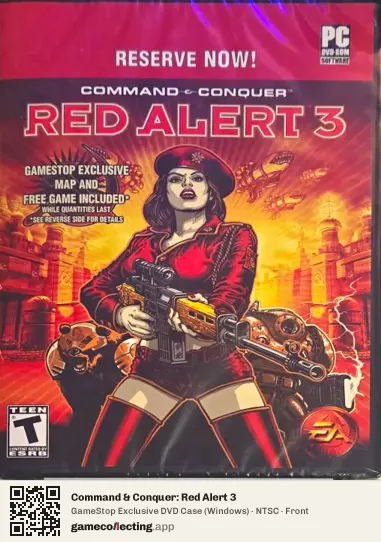 Command & Conquer: Red Alert 3 Computer, NTSC box front