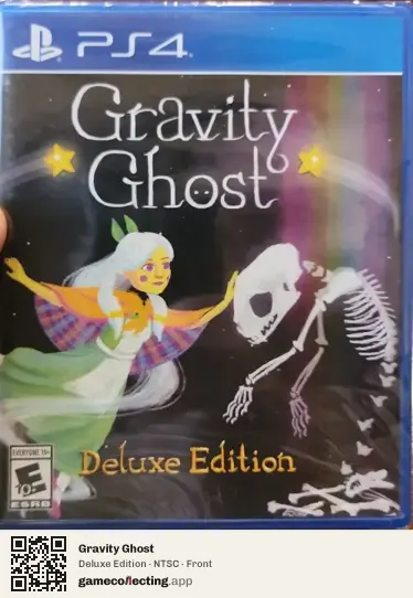 Gravity Ghost PlayStation 4, NTSC box front