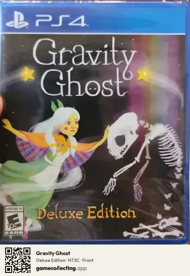 Gravity Ghost PlayStation 4, NTSC box front