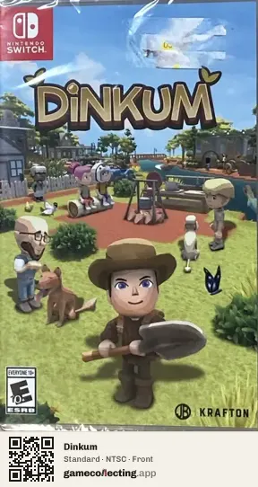 Dinkum Nintendo Switch, NTSC box front