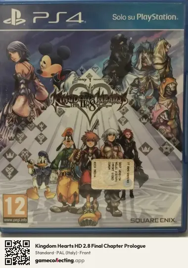 Kingdom Hearts HD 2.8 Final Chapter Prologue PlayStation 4, Italy box front
