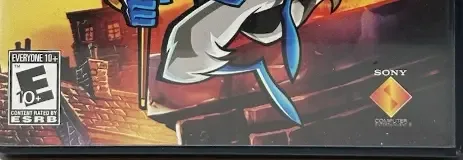 Sly 3: Honor Among Thieves, the ESRB box on its front
