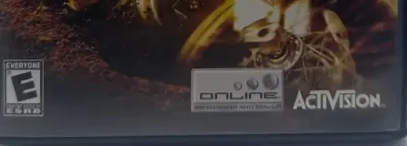 MTX Mototrax, the ESRB box on its front