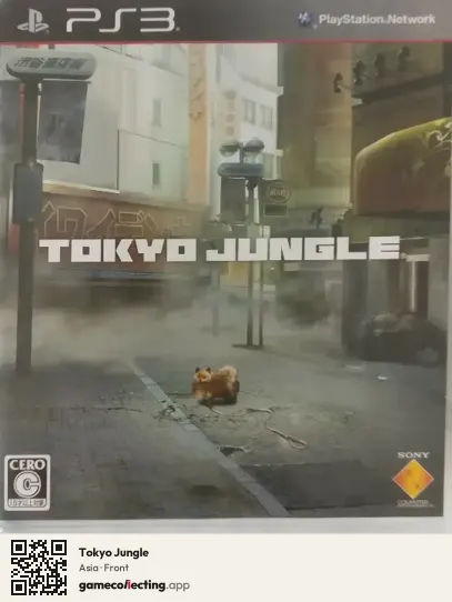 Tokyo Jungle PlayStation 3, Asia box front