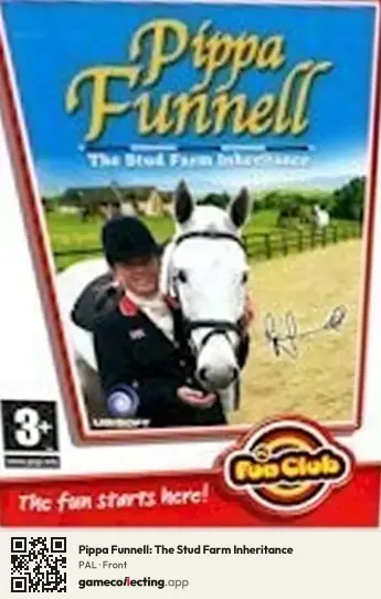 Pippa Funnell: The Stud Farm Inheritance Computer, PAL box front