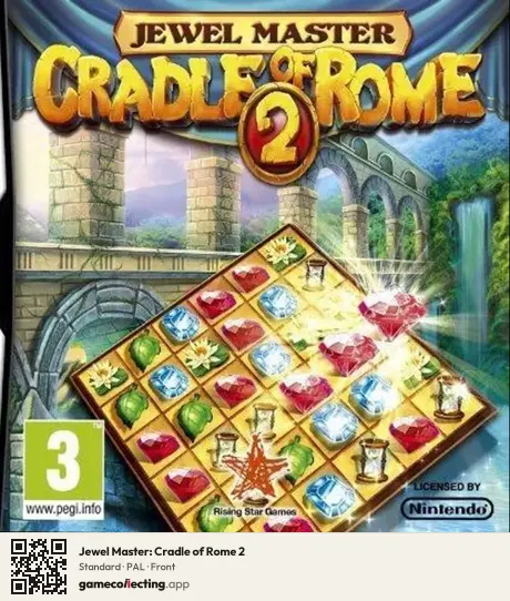 Jewel Master: Cradle of Rome 2 Nintendo DS, PAL box front