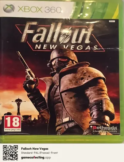 Fallout: New Vegas Xbox 360, France box front