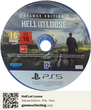 Hell Let Loose PlayStation 5, PAL disc