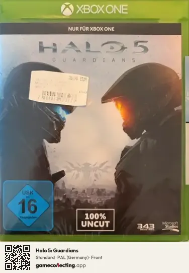 Halo 5: Guardians Xbox One, Germany box front