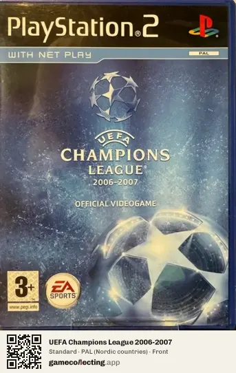 UEFA Champions League 2006-2007 PlayStation 2, Nordic countries box front