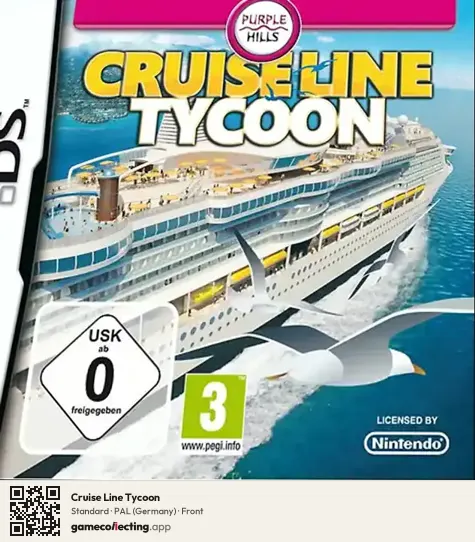 Cruise Line Tycoon Nintendo DS, Germany box front
