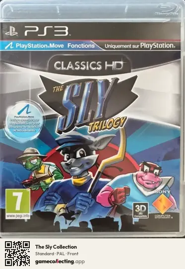 The Sly Collection PlayStation 3, PAL box front