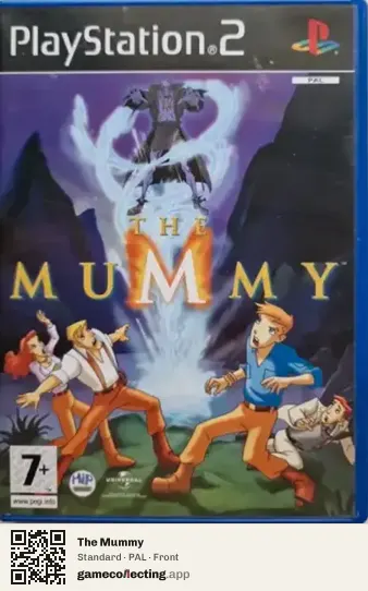The Mummy PlayStation 2, PAL box front