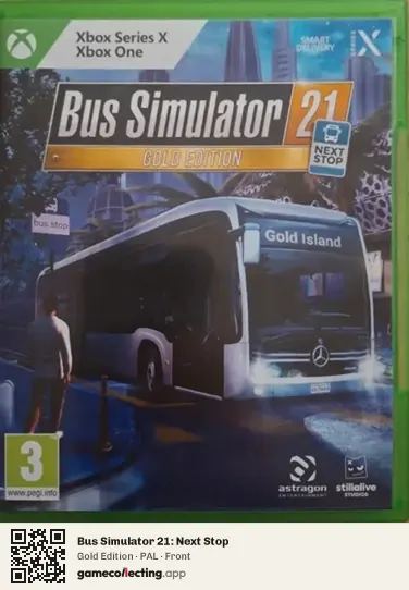 Bus Simulator 21: Next Stop Xbox Series X, PAL box front