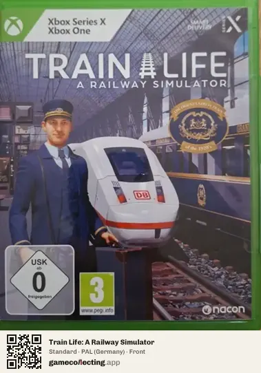 Train Life: A Railway Simulator Xbox Series X, Germany box front