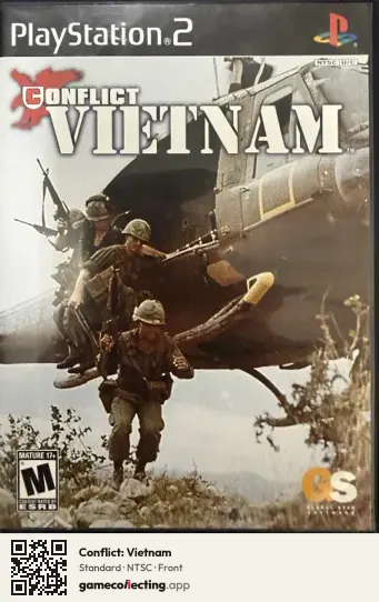 Conflict: Vietnam PlayStation 2, NTSC box front