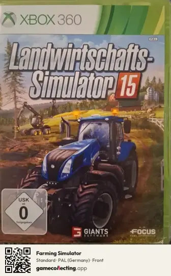 Farming Simulator Xbox 360, Germany box front