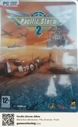 Pacific Storm: Allies Computer, France box front