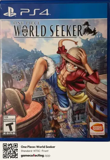 One Piece: World Seeker PlayStation 4, NTSC box front