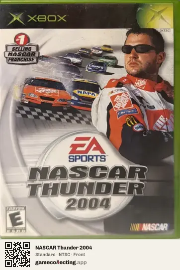 NASCAR Thunder 2004 Xbox, NTSC box front