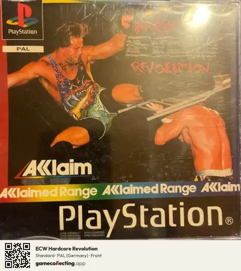 ECW Hardcore Revolution PlayStation, Germany box front
