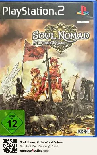 Soul Nomad & the World Eaters PlayStation 2, Germany box front