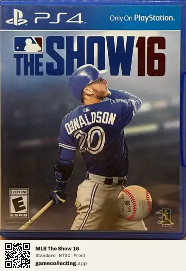MLB The Show 16 PlayStation 4, NTSC box front