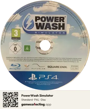 PowerWash Simulator PlayStation 4, PAL disc