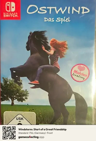 Windstorm: Start of a Great Friendship Nintendo Switch, Germany box front