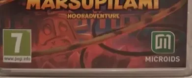 Marsupilami: Hoobadventure, the PEGI square on its front