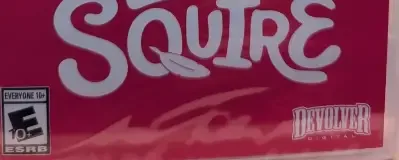 The Plucky Squire, the ESRB box on its front