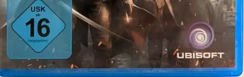 Assassin's Creed: Unity, the USK square on its front