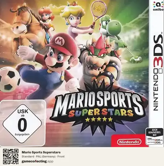 Mario Sports Superstars Nintendo 3DS, Germany box front
