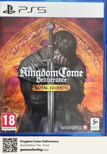 Kingdom Come: Deliverance PlayStation 5, PAL box front