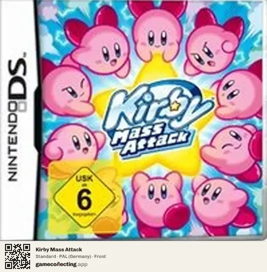 Kirby Mass Attack Nintendo DS, Germany box front