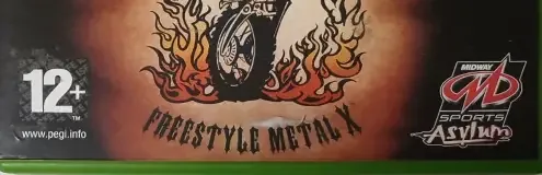 Freestyle MetalX, the PEGI square on its front