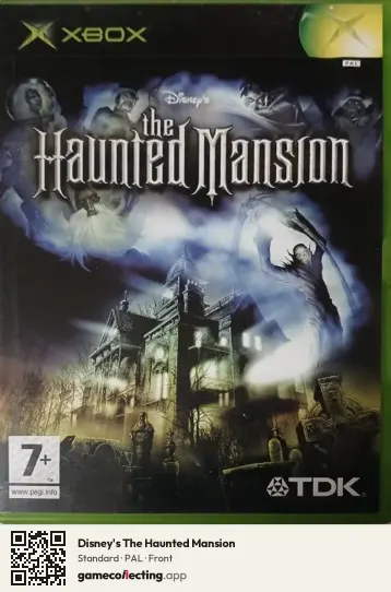 Disney's The Haunted Mansion Xbox, PAL box front